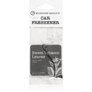 Milkhouse Candle Co. Creamery Sweet Tobacco Leaves etichetă parfumată pentru ușă pentru mașină 1 buc-ro