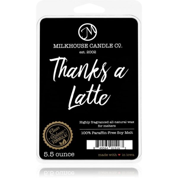 Milkhouse Candle Co. Creamery Thanks A Latte ceară pentru aromatizator 155 g-ro