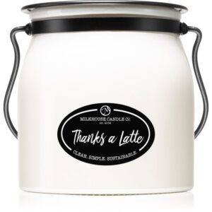 Milkhouse Candle Co. Creamery Thanks A Latte lumânare parfumată Butter Jar 454 g-ro