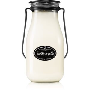 Milkhouse Candle Co. Creamery Thanks A Latte lumânare parfumată Milkbottle 396 g-ro