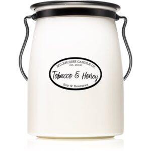 Milkhouse Candle Co. Creamery Tobacco & Honey lumânare parfumată Butter Jar 624 g-ro