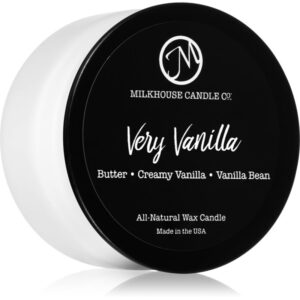 Milkhouse Candle Co. Creamery Very Vanilla lumânare parfumată Sampler Tin 42 g-ro