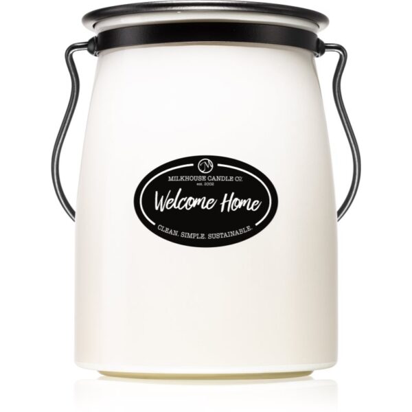 Milkhouse Candle Co. Creamery Welcome Home lumânare parfumată Butter Jar 624 g-ro