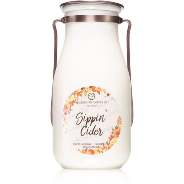 Milkhouse Candle Co. Drink Up! Sippin’ Cider lumânare parfumată 454 g-ro