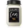 Milkhouse Candle Co. Farmhouse Caramel Corn lumânare parfumată Mason Jar 368 g-Țena