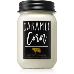 Milkhouse Candle Co. Farmhouse Caramel Corn lumânare parfumată Mason Jar 368 g-Țena
