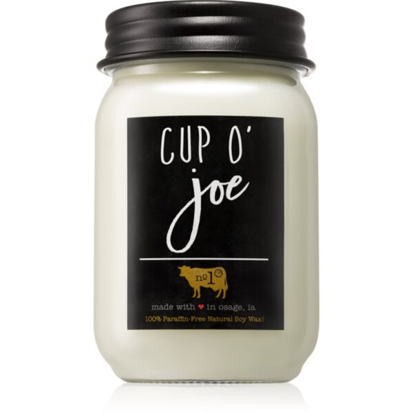Milkhouse Candle Co. Farmhouse Cup O' Joe lumânare parfumată Mason Jar 368 g-ro