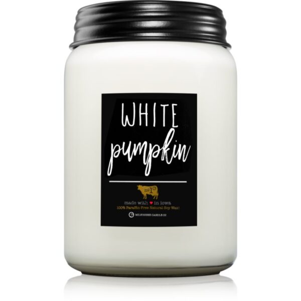 Milkhouse Candle Co. Farmhouse White Pumpkin lumânare parfumată 737 g-ro