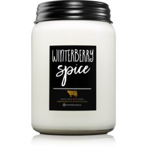 Milkhouse Candle Co. Farmhouse Winterberry Spice lumânare parfumată 737 g-ro