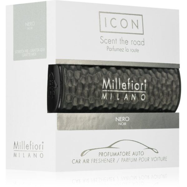 Millefiori Icon Nero parfum pentru masina 1 buc-Țena