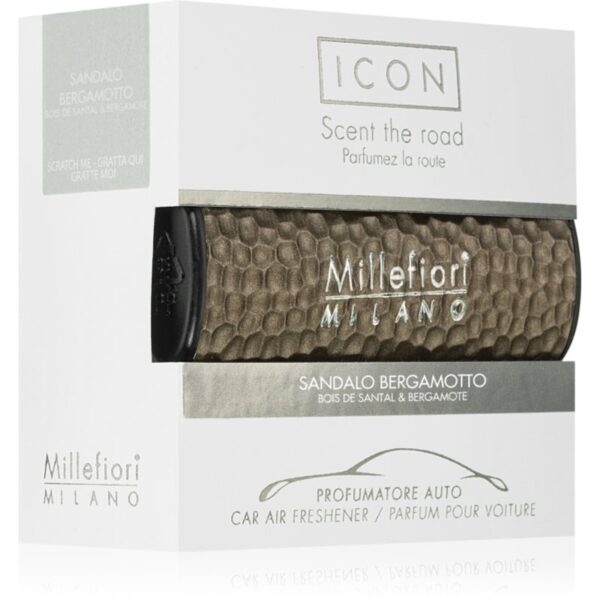 Millefiori Icon Sandalo Bergamotto parfum pentru masina 1 buc-ro