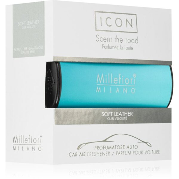 Millefiori Icon Soft Leather parfum pentru masina 1 buc-ro