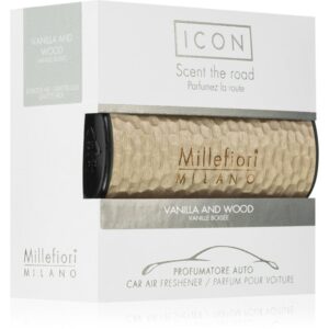 Millefiori Icon Vanilla & Wood parfum pentru masina 1 buc-Țena