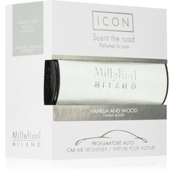 Millefiori Icon Vanilla & Wood parfum pentru masina 1 buc-ro