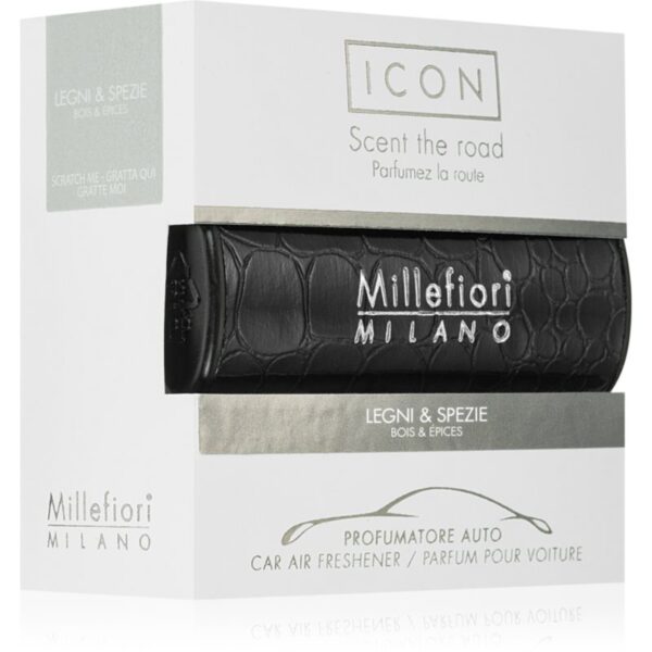Millefiori Icon Wood & Spices parfum pentru masina 1 buc-ro