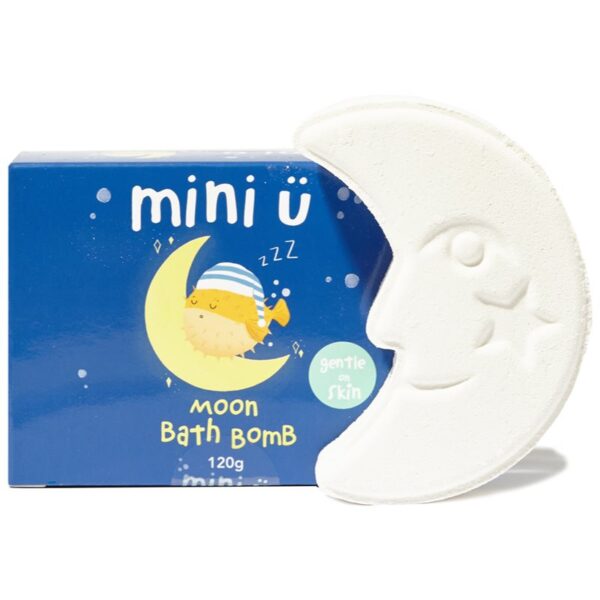 Mini-U Bath Bomb bombă de baie pentru copii Moon 120 g-Țena