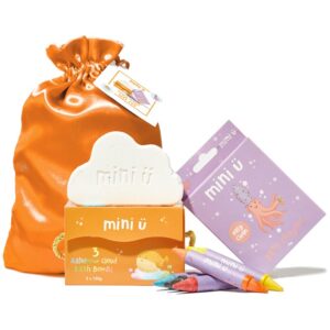 Mini-U Gift Set Crayons & Clouds set cadou pentru copii-Țena