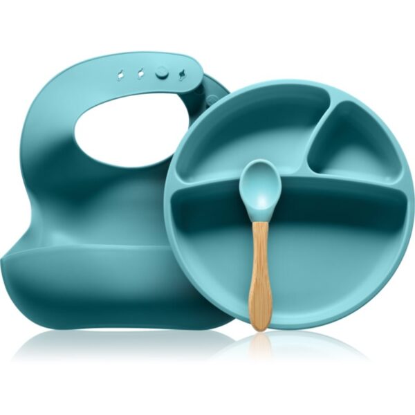 Minikoioi BLW II Aqua Green serviciu de masă-Țena