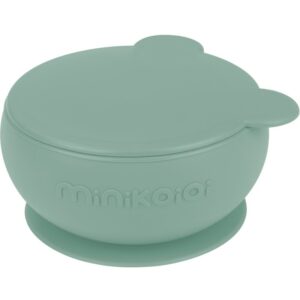 Minikoioi Bowl River Green bol din silicon cu ventuză 1 buc-ro