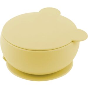 Minikoioi Bowl Yellow bol din silicon cu ventuză 1 buc-ro