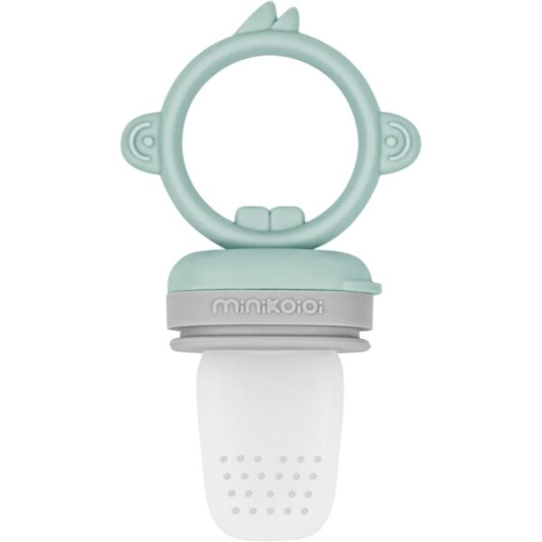 Minikoioi Feeder Teether River Green/ Powder Grey suzetă pentru alimentare River Green/Powder Grey 1 buc-ro