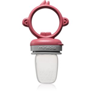 Minikoioi Feeder Teether Velvet Rose / Powder Grey suzetă pentru alimentare 1 buc-Țena