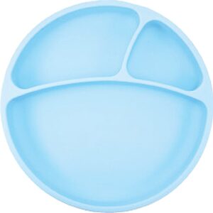 Minikoioi Puzzle Plate Blue farfurie compartimentată cu ventuză 1 buc-ro