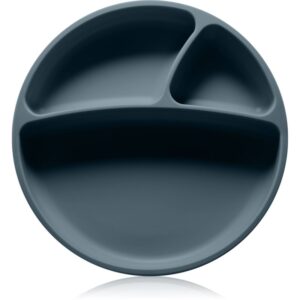 Minikoioi Puzzle Plate Deep Blue farfurie compartimentată cu ventuză 1 buc-Țena