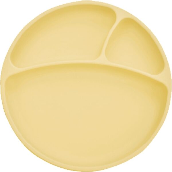 Minikoioi Puzzle Plate Yellow farfurie compartimentată cu ventuză 1 buc-ro