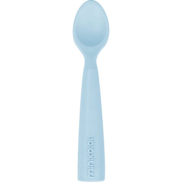 Minikoioi Silicone Spoon linguriță Blue 1 buc-ro