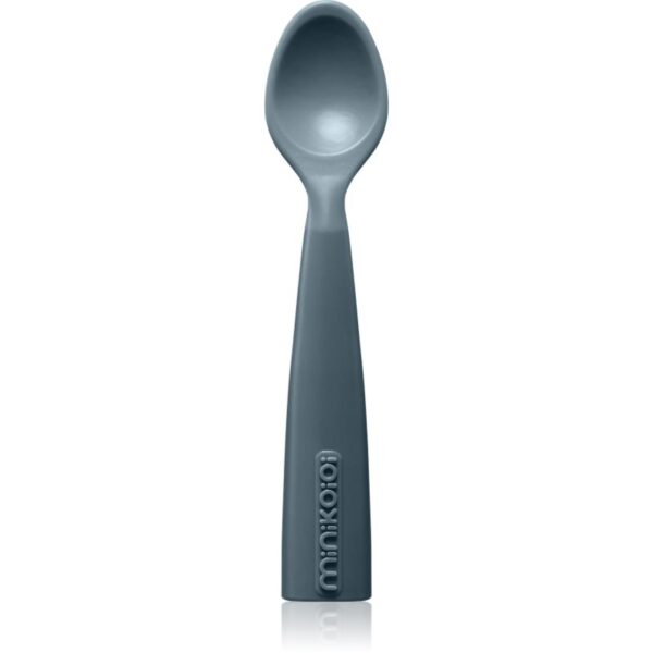 Minikoioi Silicone Spoon linguriță Deep Blue 1 buc-ro