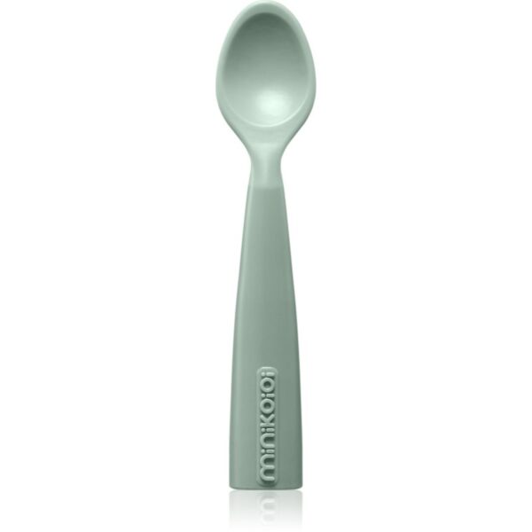 Minikoioi Silicone Spoon linguriță River Green 1 buc-ro