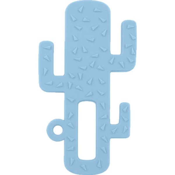 Minikoioi Teether Cactus jucărie pentru dentiție 3m+ Blue 1 buc-ro