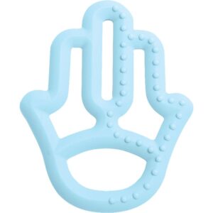 Minikoioi Teether Silicone jucărie pentru dentiție 3m+ Blue 1 buc-Țena