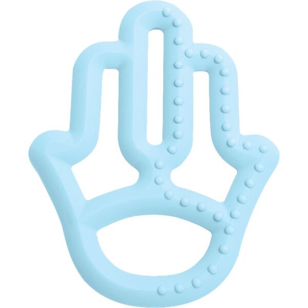 Minikoioi Teether Silicone jucărie pentru dentiție 3m+ Blue 1 buc-Țena