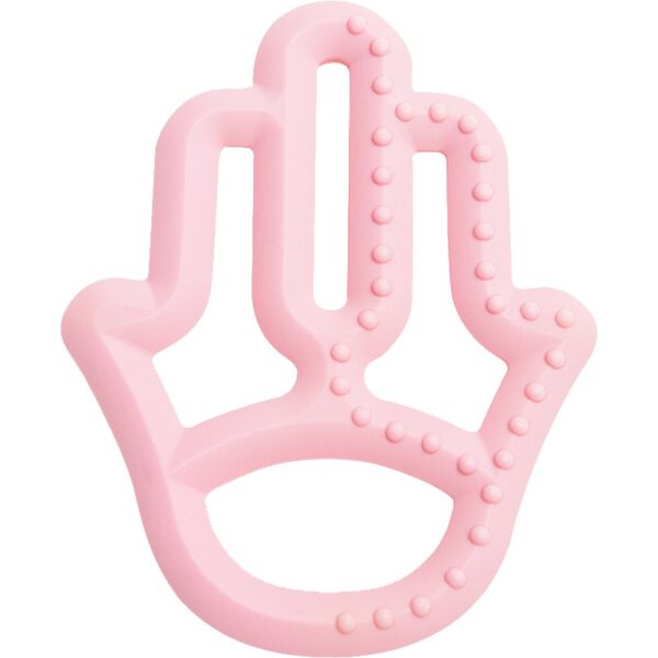 Minikoioi Teether Silicone jucărie pentru dentiție 3m+ Pink 1 buc-Țena