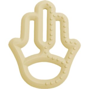 Minikoioi Teether Silicone jucărie pentru dentiție 3m+ Yellow 1 buc-Țena