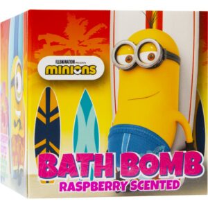 Minions Bath Bomb bile eferverscente pentru baie Raspberry 1 buc-Țena