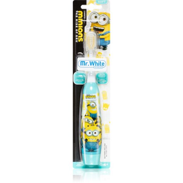 Minions Battery Toothbrush baterie perie de dinti pentru copii 4y+-ro