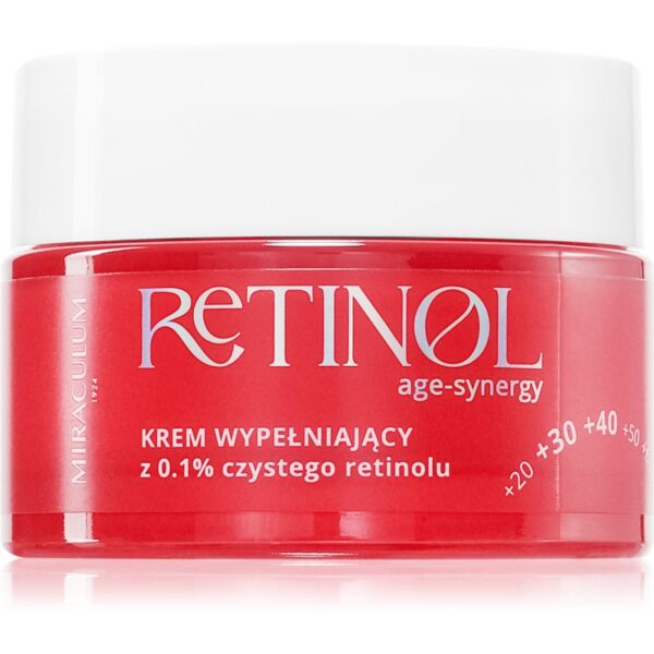 Miraculum AGE-SYNERGY RETINOL 0.1% Crema de noapte activa pentru reducerea petelor pigmentare cu retinol 50 ml-ro