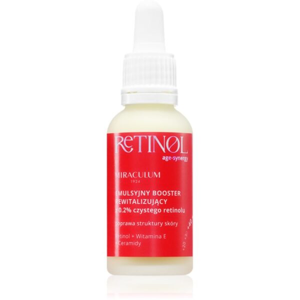 Miraculum AGE-SYNERGY RETINOL 0.2% ser anti-imbatranire si imperfectiunilor ale pielii cu retinol 30 ml-ro