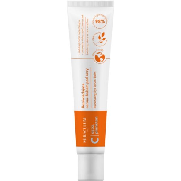 Miraculum Asta Plankton C cremă iluminatoare împotriva cearcănelor și a pungilor de sub ochi 20 ml-Țena