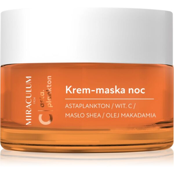 Miraculum Asta Plankton C mască și cremă de noapte hidratantă 50 ml-Țena