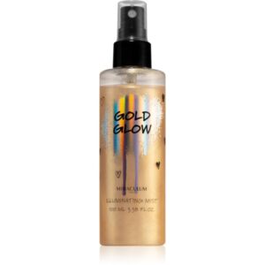 Miraculum Girls Collection Gold Glow stralucire intensa pentru fata si corp cu particule stralucitoare 100 ml-ro