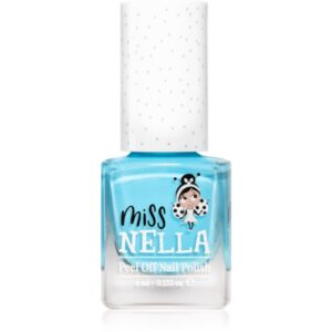 Miss Nella Peel Off Nail Polish lac de unghii pentru copii MN01 Mermaid Blue 4 ml-Țena