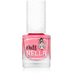 Miss Nella Peel Off Nail Polish lac de unghii pentru copii MN03 Pink a Boo 4 ml-Țena