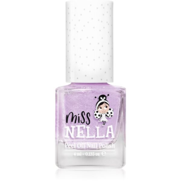 Miss Nella Peel Off Nail Polish lac de unghii pentru copii MN06 Butterfly Wings 4 ml-Țena
