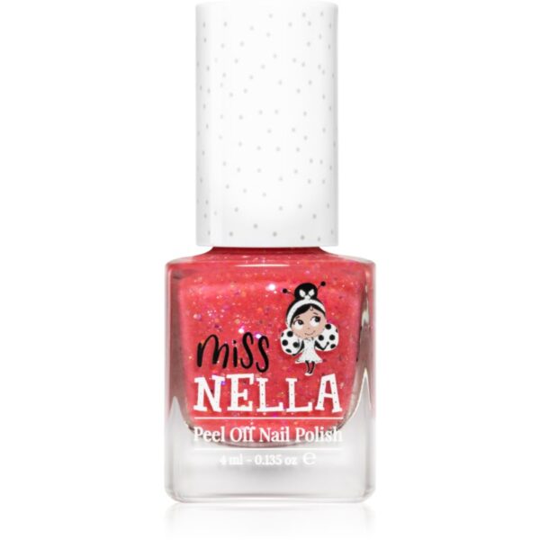 Miss Nella Peel Off Nail Polish lac de unghii pentru copii MN18 Sugar Hugs 4 ml-Țena