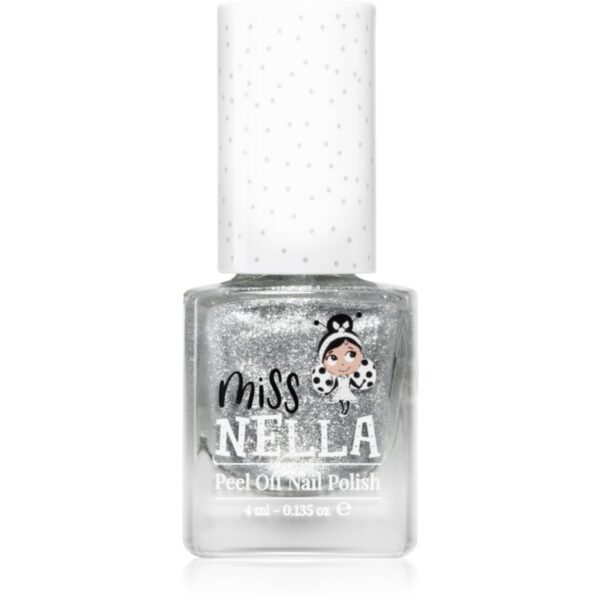 Miss Nella Peel Off Nail Polish lac de unghii pentru copii MN40 Shooting Star 4 ml-Țena