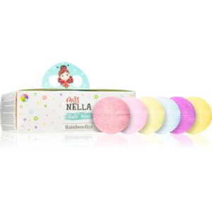 Miss Nella Rainbowfizz bile eferverscente pentru baie pentru copii de 3 ani 6 buc-ro